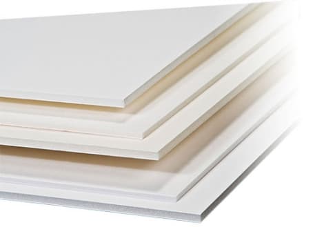 Custom foam core trial exhibit board