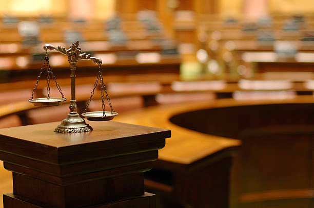 SA Legal litigation support team working in a courtroom